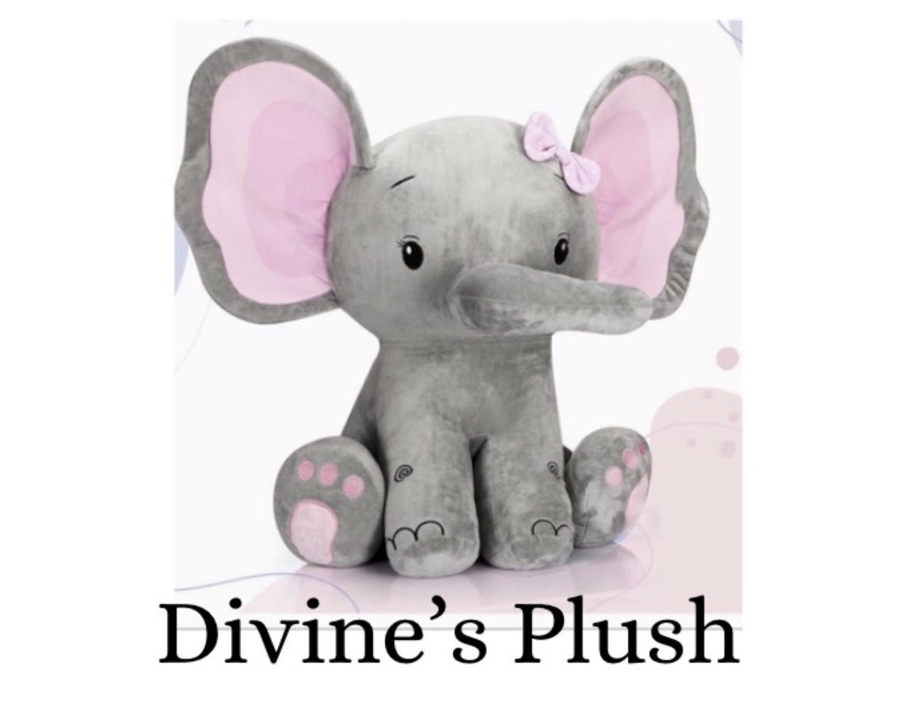 Divine's Plush-Cuddle Elephant - Image 2